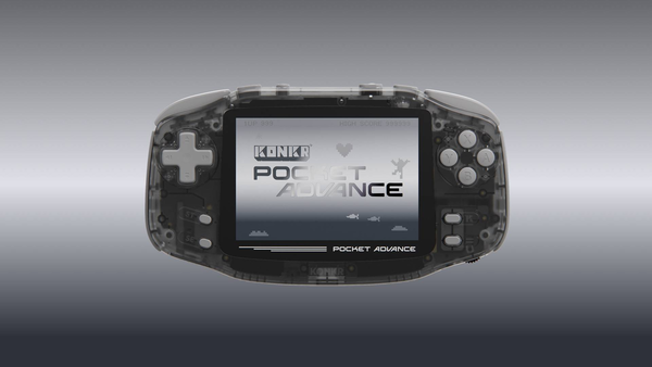 Ayaneo Konkr Pocket Advance, Onyx Ice színben.