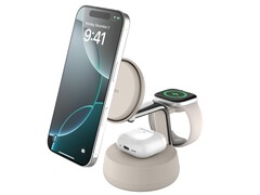 Az új Belkin Qi2 25W 3 az 1-ben dokkoló 25 perc alatt tölti fel az iPhone 16 készüléket 0-ról 50%-ra az iOS 26 vagy újabb rendszerrel. (Kép forrása: Belkin)