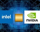 Az Nvidia 5 milliárd dollárt fektetett be az Intelbe, és a Team Blue-val közösen fejleszt chipeket. (A kép forrása: Intel, Nvidia, Pixabay, szerkesztés)