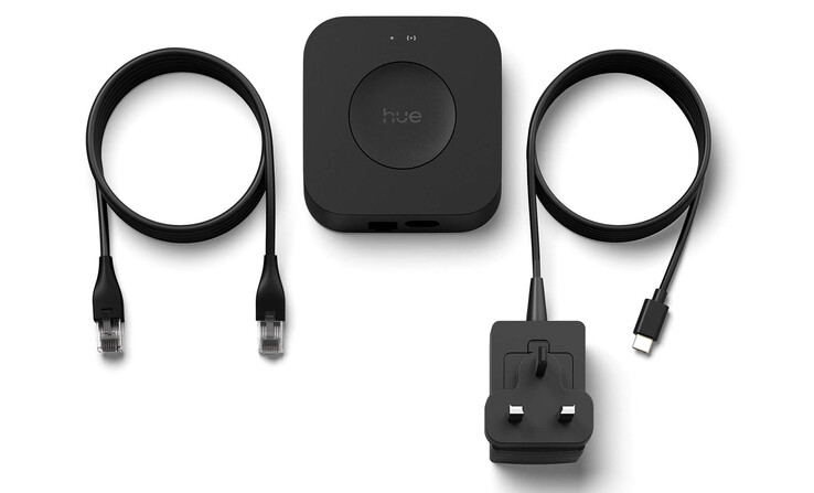 A Philips Hue Bridge Pro korábban kiszivárgott képe. (Kép forrása: Philips Hue)