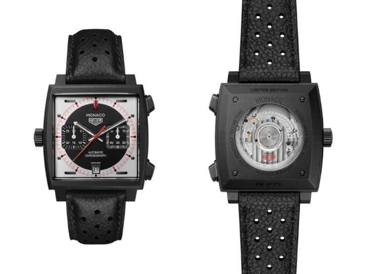 A TAG Heuer Monaco Chronograph stopperóra. (Kép forrása: TAG Heuer)