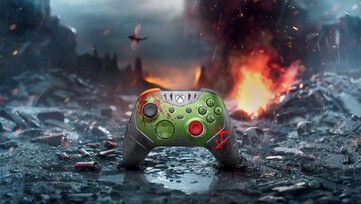 Az Xbox Wireless Controller - Doom: The Dark Ages Limited Edition korlátozott ideig kizárólag a Microsoft Store-ban kapható. (Kép forrása: Microsoft)