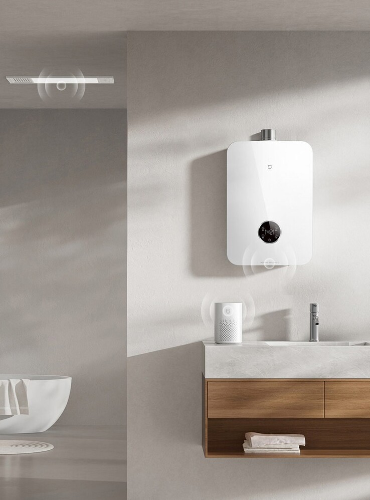 A Xiaomi Mijia Smart gázüzemű vízmelegítő 2 csendes állandó hőmérsékletű (16L)