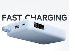 Az új 10 000 mAh-s power bank 65 W-os öntöltésre képes. A képen: a power bank. (Kép forrása: Xiaomi - szerk.)