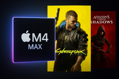 Cyberpunk és AC Shadows a Apple's M4 Max (kép forrása: ChatGPT)