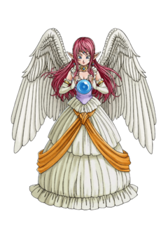 Rubiss (a képen), a második és harmadik Dragon Quest játék egyik szereplője, az eredeti játék közelgő remake-jében is feltűnik majd. (Kép forrása: Square Enix)