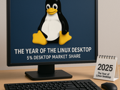 A Linux eléri az 5%-os részesedést az asztali operációs rendszerek piacán, ami a fogyasztók és a játékosok körében növekvő elfogadottságot jelez. (A kép a ChatGPT segítségével készült)