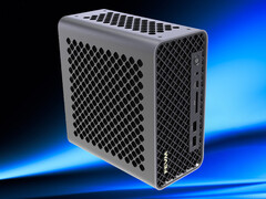 Az FN80G ára Kínában körülbelül 1042 dollárnál kezdődik. A képen: a mini PC elülső részét bemutató promóciós kép.