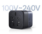 Az Ugreen X575 töltő széles feszültségtartományban kompatibilis. A képen: egy promóciós kép, amely az adapter alját mutatja.