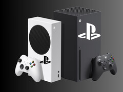 Mockup kép Xbox konzolokkal a Sony PlayStation logójával (Kép forrása: Sony PlayStation, Microsoft Xbox Gaming, szerkesztéssel)