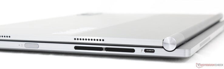 Jobbra (csak Windows laptop módban): USB-C 4.0 + Thunderbolt 4 w/ DisplayPort és Power Delivery