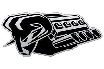 Az új Hemi V8-as motorjelvény a Ram 1500-ashoz