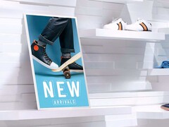 Az EM32DX egy színes e-ink kijelző, amely már a normál fogyasztók számára is elérhető (Kép forrása: Samsung)