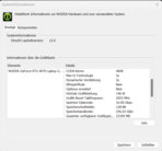 Nvidia rendszerinformáció