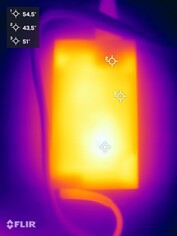 Tápegység a stresszteszt során