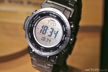 A közelgő Pro Trek Lume Dial sorozatú órák. (Kép forrása: Mynavi News)