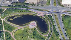 GNSS próbaút (46 mm): a tó körbejárása