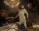 A képen Lady Dimitrescu látható a Resident Evil Village-ben. (Kép forrása: Capcom)