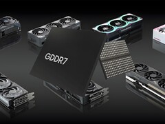 GDDR7 memória az Nvidia RTX 50 sorozatú GPU-kkal (Kép forrása: Memphis Electronic, Nvidia Blog szerkesztéssel)