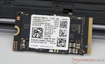 512 GB tárhelyű Samsung SSD