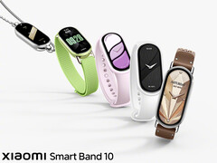 A hivatalos teaser kissé nagyobb kijelzőt sejtet, vékonyabb keretekkel. A képen: a Smart Band 10. (Kép forrása: Xiaomi - szerk.)