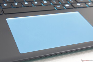 RGB LED-es kattintópad, mint néhány MSI gaming laptopon