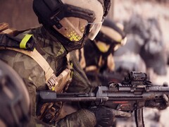 A Battlefield 6 egyik frakciójának katonája. (Kép forrása: EA)