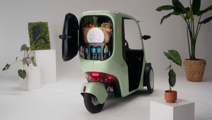 A modellváltozattól függően az e-bike képes egy második utast vagy több csomagot szállítani (Kép forrása: Hopper Mobility)