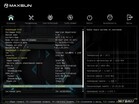 A 205H modell BIOS/UEFI beállításai. Több nyelv is elérhető, a képen az orosz nyelv látható