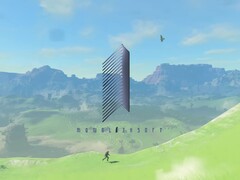 A Monolith Soft logója a Tears of the Kingdom térképével együtt