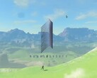 A Monolith Soft logója a Tears of the Kingdom térképével együtt