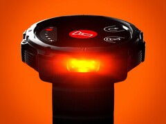 A Polar Street X Smartwatch LED-es zseblámpával rendelkezik, amely pirosan is világíthat.