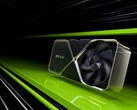 A referencia RTX 4090 GPU művészi renderelése. (Kép forrása: Nvidia)
