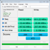 Sandisk Express: Átviteli sebesség