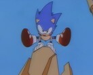A Sonic CD nyitányának AI-felskálázott renderelése
