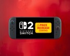 A Nintendo Switch 2 áremelkedési figyelmeztetést jelenít meg