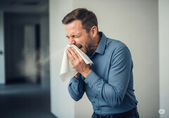 A mikrobotokat egyszerűen ki lehet lökni, például tüsszentéssel (Kép forrása: AI által generált illusztratív kép)
