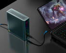 A OneXGPU Lite csatlakoztatva egy OneXPlayer G1-hez. (Kép forrása: One-Netbook)