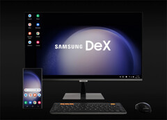A Samsung DeX in One UI 8 modernebb megjelenésű, mint az itt látható változat. (Kép forrása: Samsung) 