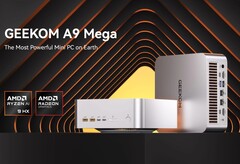 Geekom A9 Mega AMD Ryzen AI Max+ 395 és 128 GB DDR5 RAM memóriával (Forrás: Geekom)