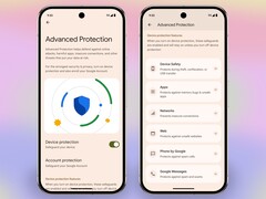 Fejlett védelem a Android 16. (Kép forrása: Google)