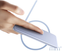 A PicoGo Air körülbelül 43,44 dollárba kerül Kínában. A képen: a powerbank vékony kialakítását bemutató promóciós kép.