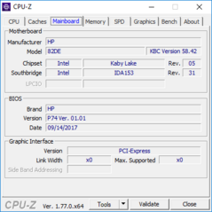 CPU-Z: Mainboard