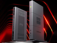 A GMKtec EVO-X3 (a képen) 2026 második felében lesz kapható a Ryzen AI Max+ 495 processzorral
