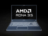 Az RDNA 3.5 2029-ig lehet használatban. Képeken: Egy render, amely egy AMD játékos laptopot mutat. (Kép forrása: AMD - szerk.)