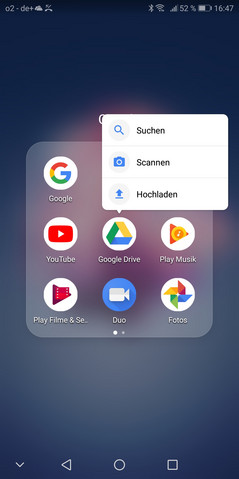 quick start of apps via shortcut