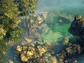 Egy kép, amelyen a Shadow Tactics: Blades of the Shogun című játék két szereplője látható.