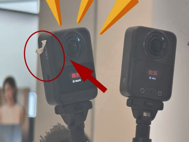Az Osmo 360 II és az Osmo 360, balról jobbra.