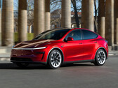 Az új, 2026-os Tesla Model Y mozgásban. (Kép forrása: Tesla)