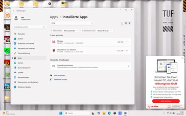 McAfee Webadvisor és Banner